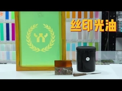 Pantalla ultravioleta que imprime el barniz para Stampling caliente en el papel