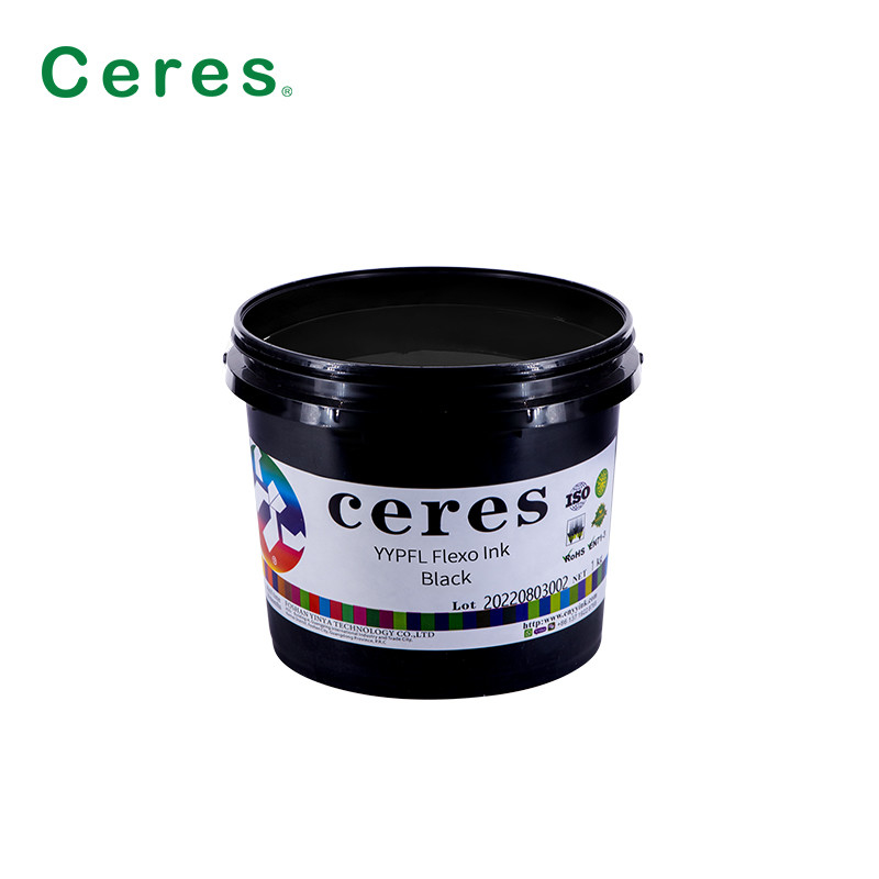 CMYK Color YYPFL Tinta flexo para cintas de tela textil