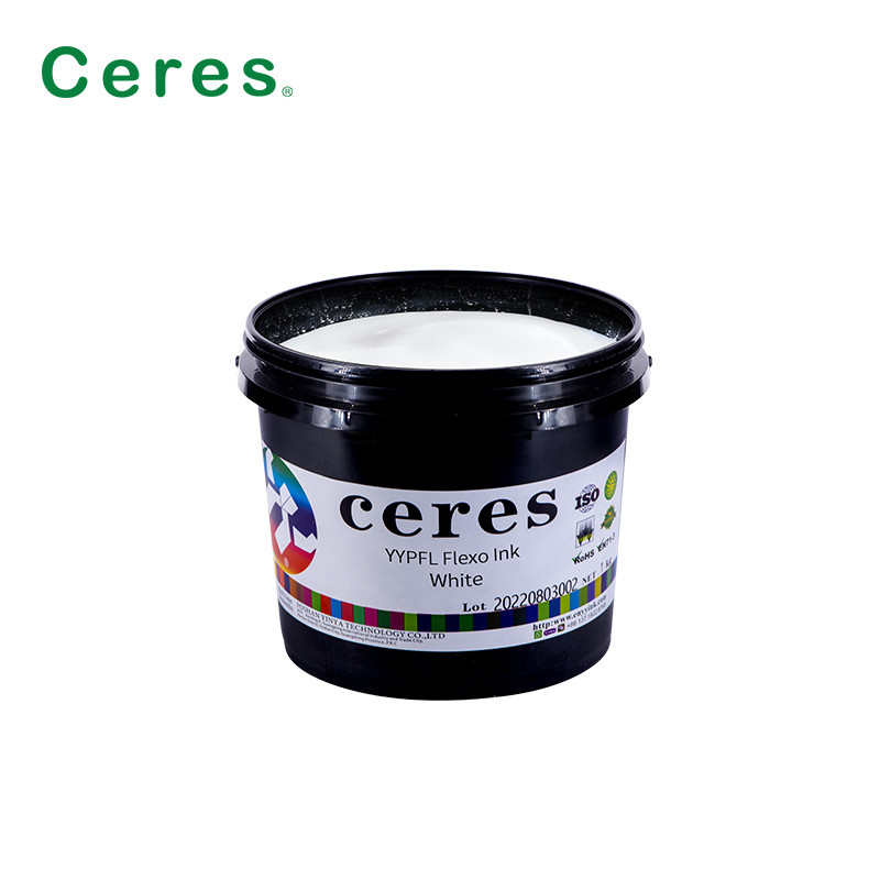 CMYK Color YYPFL Tinta flexo para cintas de tela textil