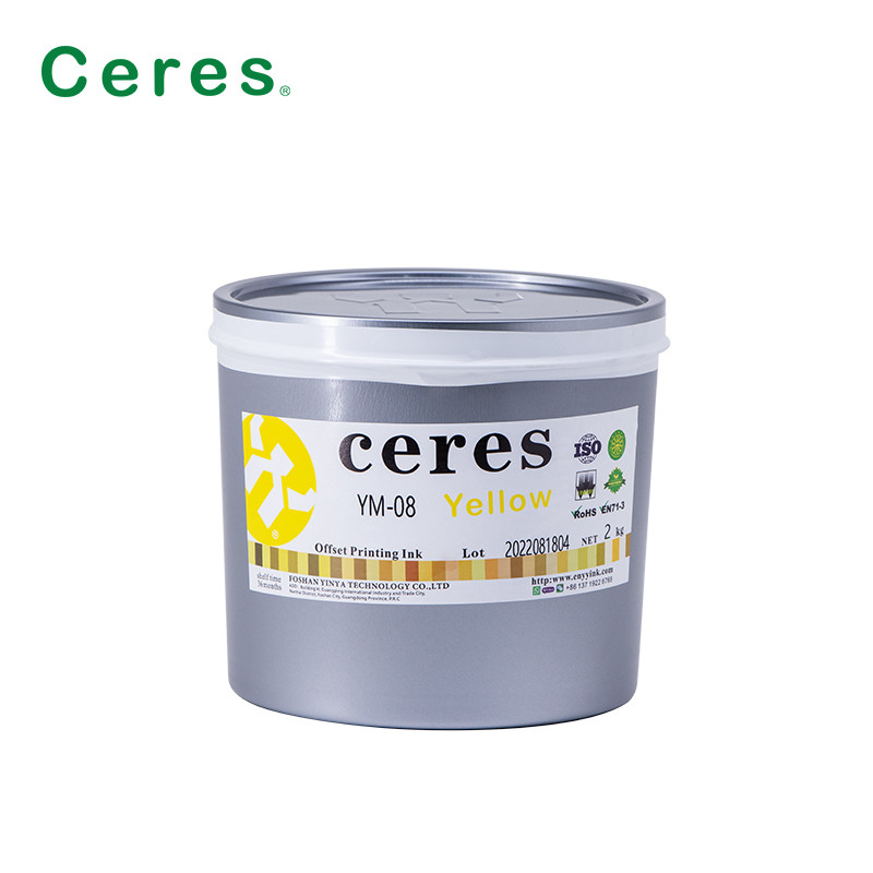 Tinta de impresión de offset para la decoración de metal para la impresión de estaño