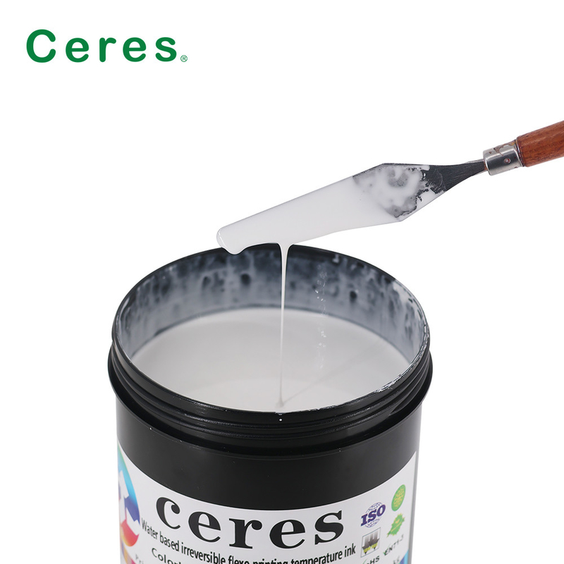 Tinta de impresión de la seguridad de 80 grados Flexo a base de agua que imprime descolorido irreversible a la tinta azul del cambio de temperatura