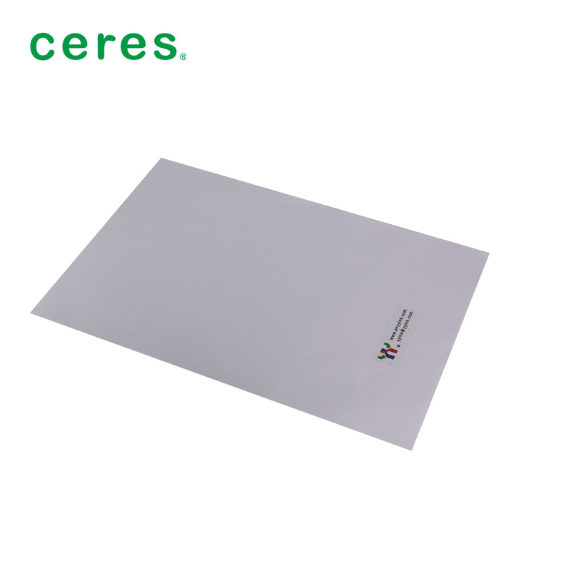 Papel de fibra UV de seguridad de tipo A4 Fibra roja visible y azul invisible de 3 mm de longitud