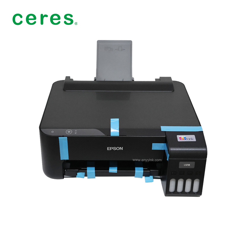 Impresora de inyección de tinta de colores CMYK para tinta invisible UV