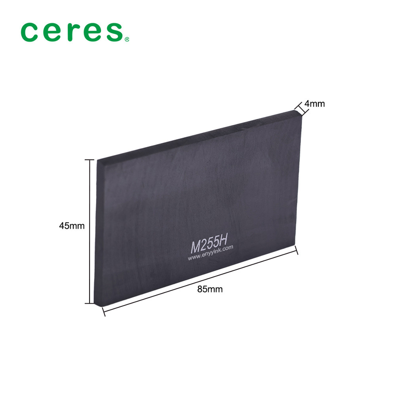 Hoja de carbono de grafito Vane rotativo de carbono M255H para la impresión offset bomba de placas de grafito