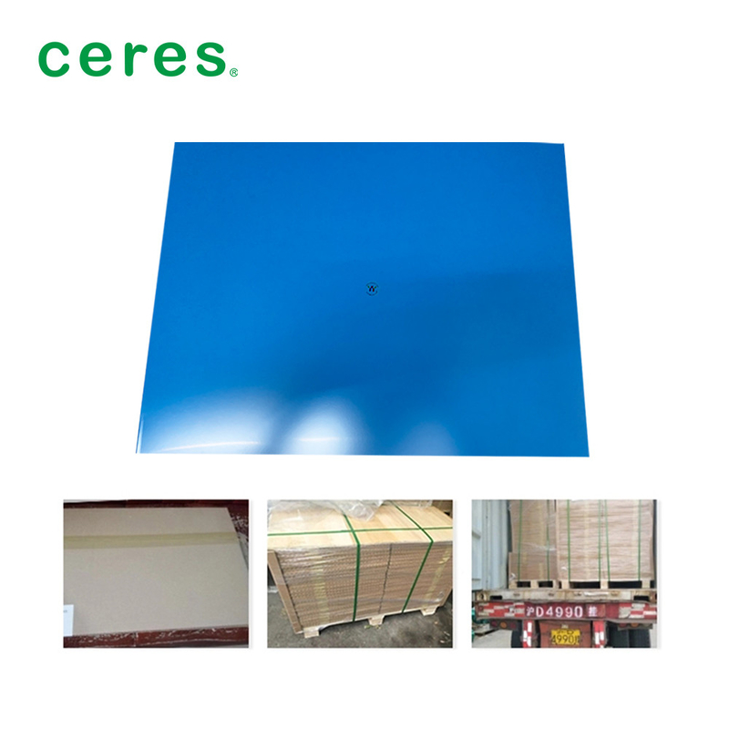 Alta capacidad de impresión Placa Ctcp de color azul 0,15 y 0,3 mm de espesor