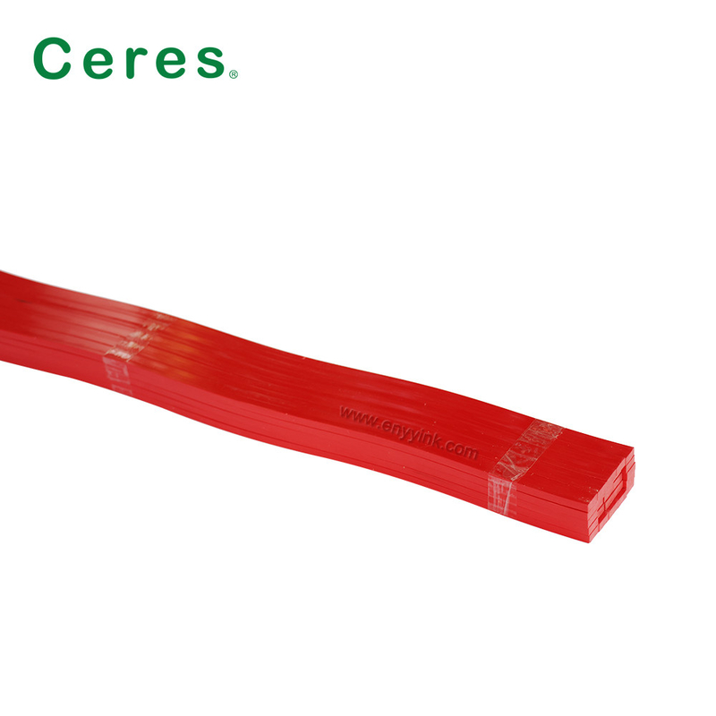 El material utilizado para la fabricación de las máquinas de corte de papel es el PVC de nylon, HDPE y PE.
