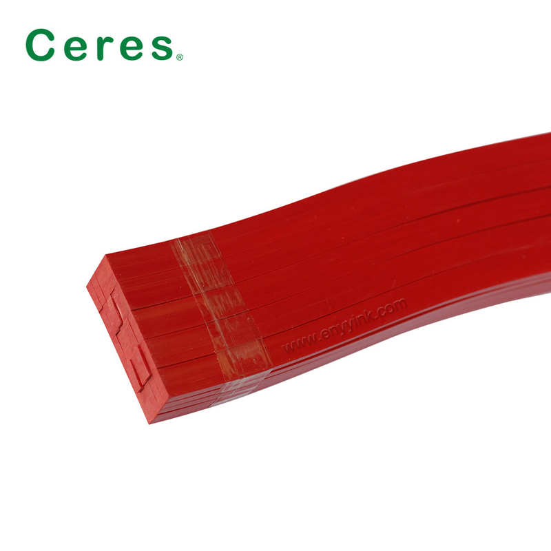 El material utilizado para la fabricación de las máquinas de corte de papel es el PVC de nylon, HDPE y PE.