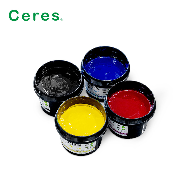 CMYK Pantone Color Led UV Offset Tinta de Banco de Tarjeta Etiquetas de plástico Impresión