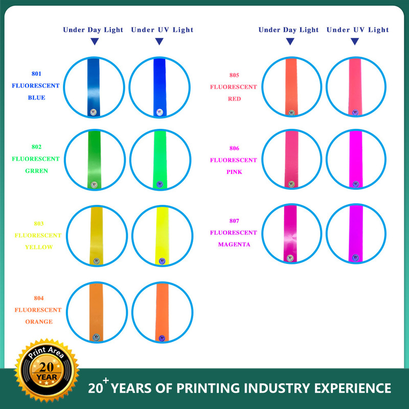 Tinta de impresión de offset UV seca de la naturaleza Pantone 803 Tinta de impresión fluorescente amarilla para impresión de offset en 1KG/CAN