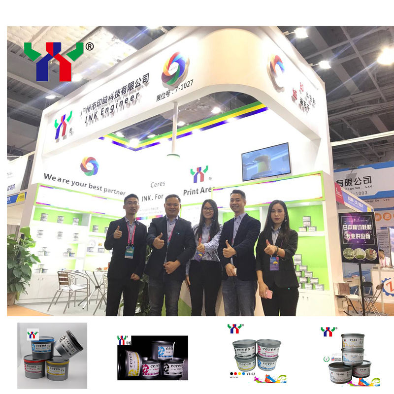 Pantone 287c Tinta UV Offset de color azul con UV Seco para latas en 1KG/CAN Cumple la norma EN71-3