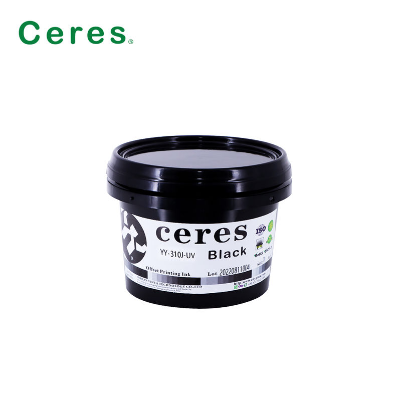 Tinta UV offset económica y eficiente con garantía de 24 meses para impresión de alta gama