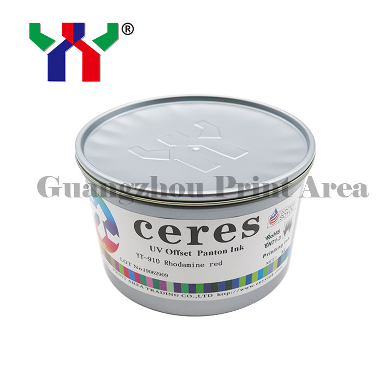 YT-910 tinta UV offset con 24 meses de garantía 100% seguro y probado para la impresión de paquetes