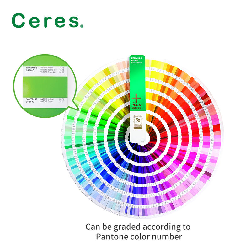 Tinta de impresión offset de color puntual Pantone rojo cálido YT-905 de secado rápido con alta opacidad