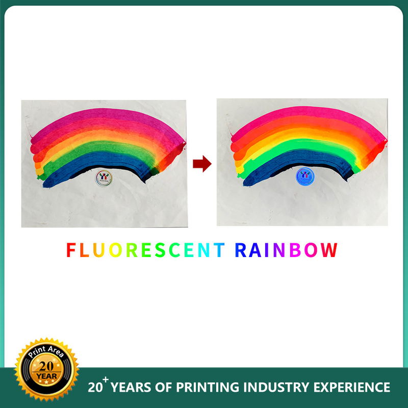 Tinta fluorescente UV offset 1 kg de papel de cartón de tinta con solvente ecológico normal