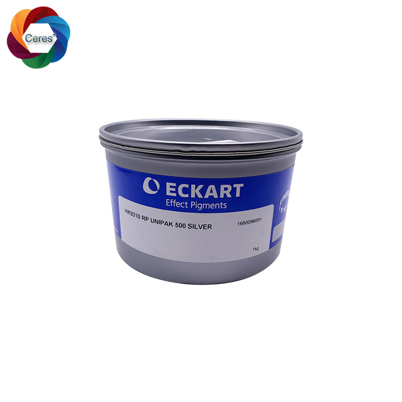 Tinta de impresión de plata de offset Eckart 9310 Tinta a base de disolvente de cornflake oro
