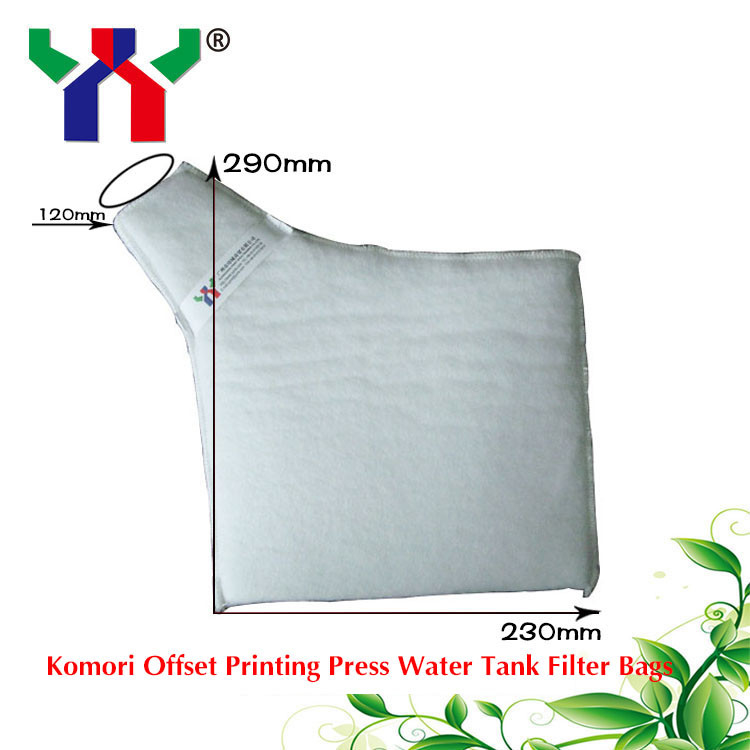 Bolsa de filtro de algodón blanco de poliéster Ceres 4x8 para máquina de impresión offset
