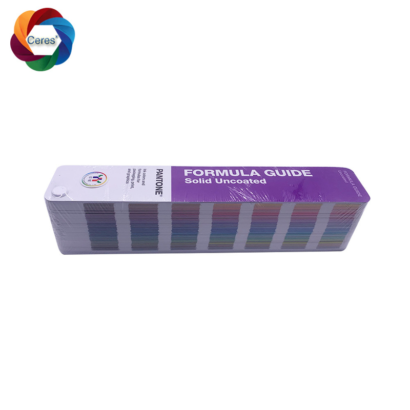 GP1601A Guía de fórmulas de Pantone recubierto sin recubrimiento 2196 colores 2 piezas