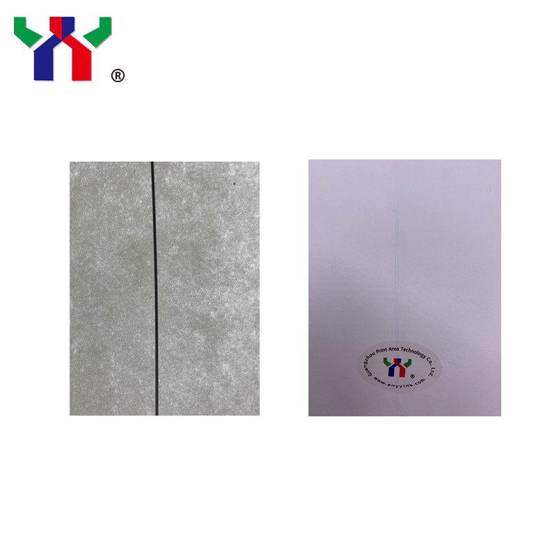 Papel de seguridad de fibra sintética con marca de agua 100 gramos A4 de color marfil