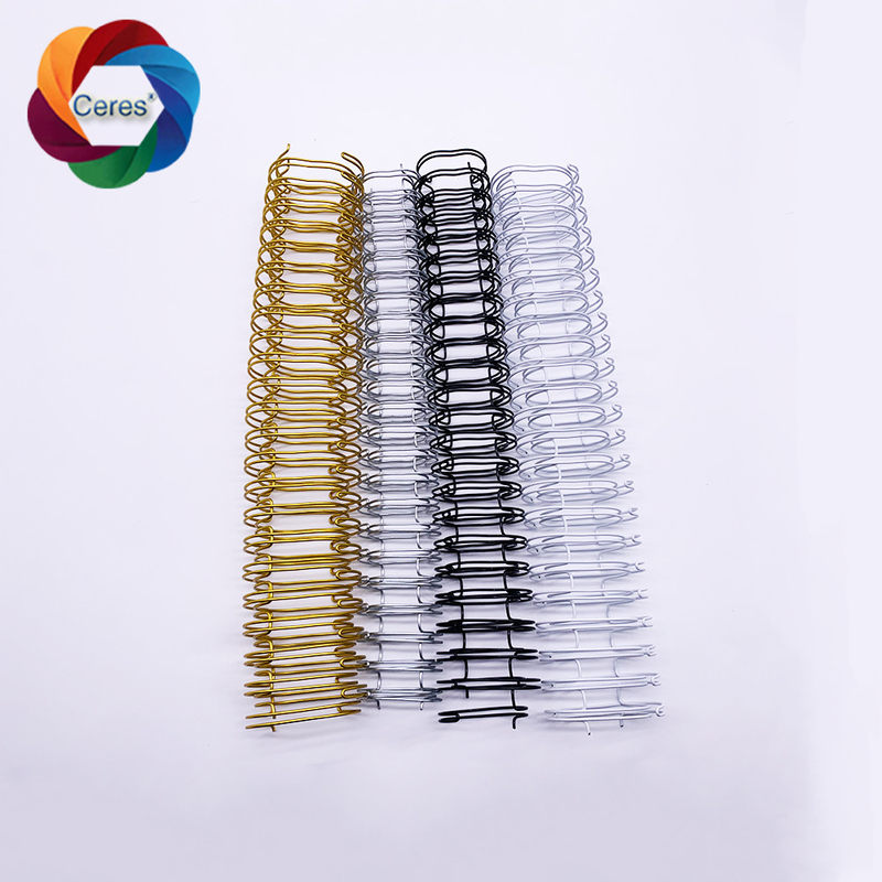 2 a 1 alambre de unión en espiral de 1,4 mm Twin Ring Pantone Doble portátil