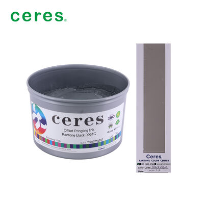 Tinta de impresión offset Pantone 0961c Negro