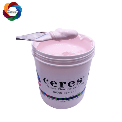 Tinta de impresión de seguridad fotocromática Discoloración solar Tinta de impresión de camisetas incolora