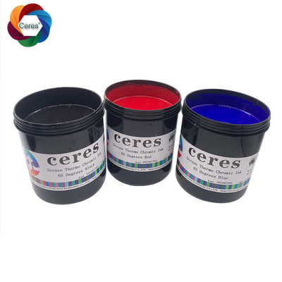 Tinta sensible a la temperatura de 60 grados con base en disolvente Tinta invisible UV negra